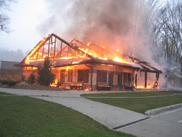 Mutual Aid Katonah Pool House Fire